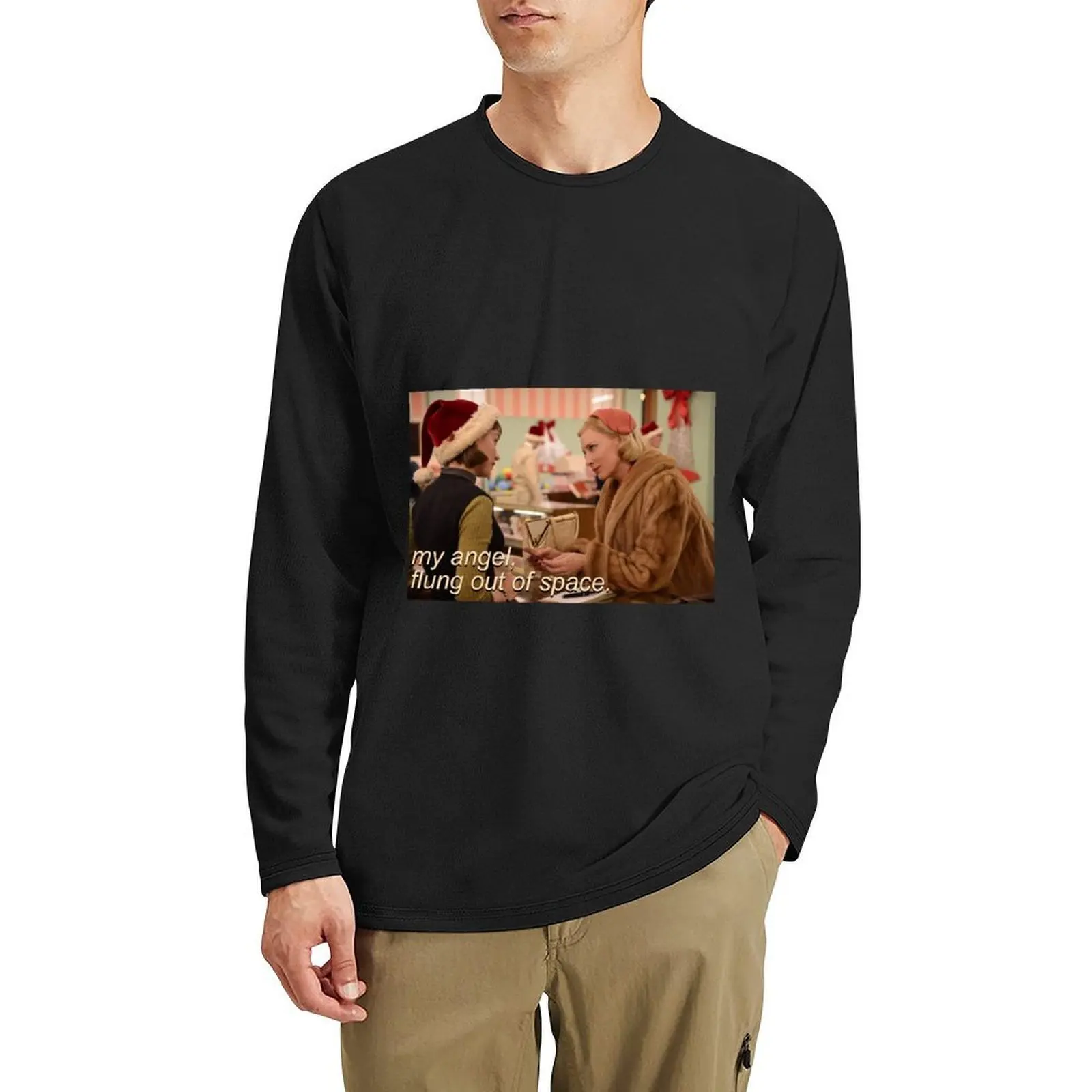 

Carol and Therese - Carol (2015) Long T-Shirt anime clothes cute clothes boys white t shirts graphics t shirt Men's t-shirt