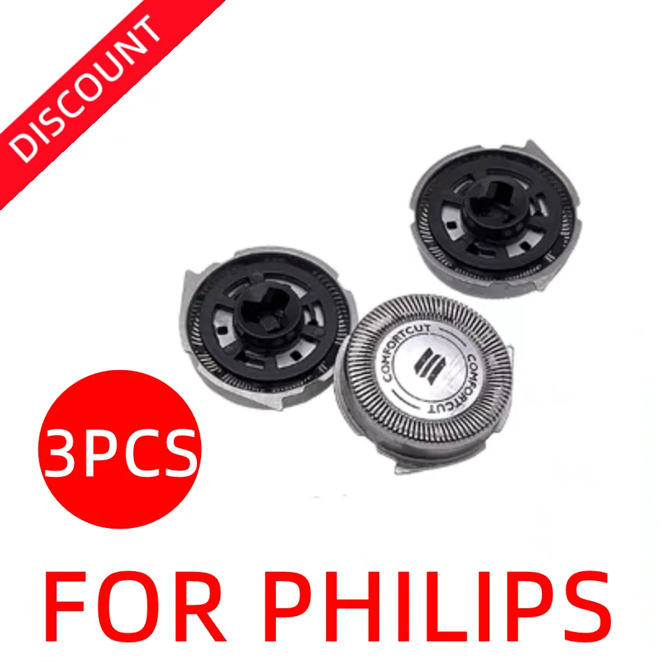 

3pcs High quality Replacement Shaver Head for Philips HQ7100, HQ7140, HQ7160, HQ7180, HQ7200, HQ7240, HQ7290