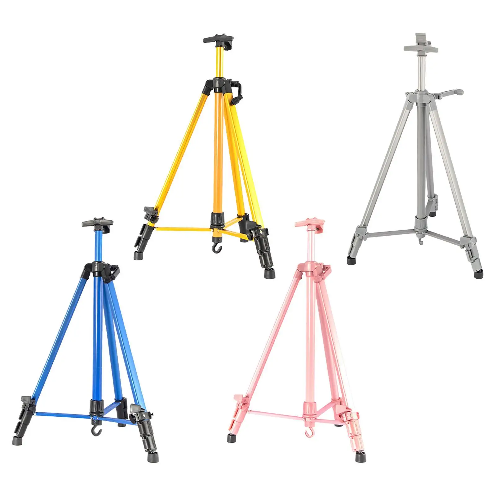 Sturdy Aluminum Tripod Artist Field and Display Easel Stand, , Floor and Tabletop Displaying, Painting