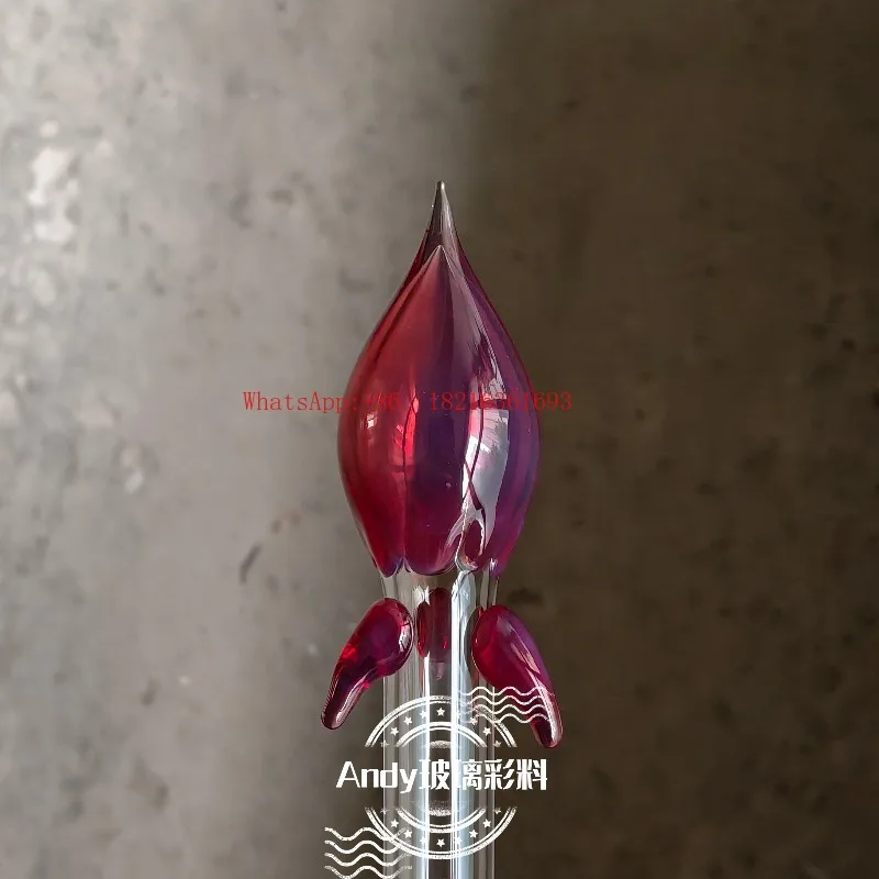 Exp41v2 Reprinted Fuchsia Protein Bar Lamper Glass Rod, Colored Hard Material
