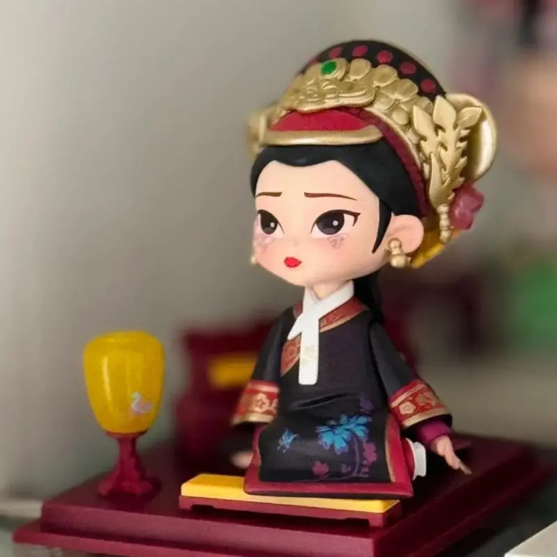 Legend Of Zhen Huan Empresses In The Palace Blind Box Chinese Anime Action Figurine Cute Pvc Model Surprise Figure Kid Xmas Gift