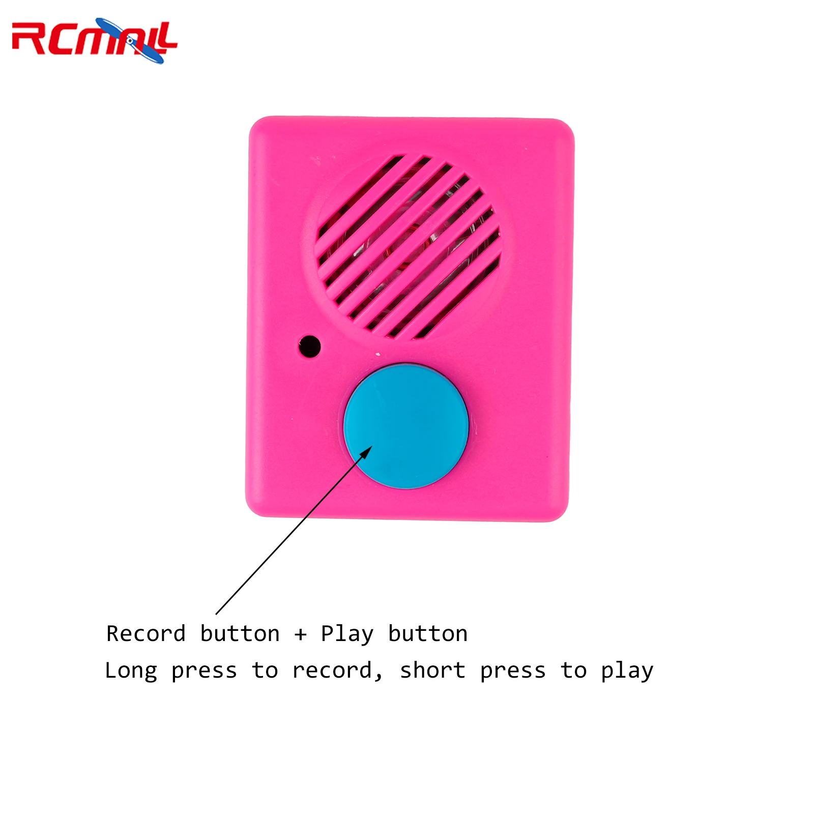 Voice Recorder for Stuffed Animals Recordable Button Sound Box Crafters Hobbyists Voice Box Recordable Gifts Toy Recorder