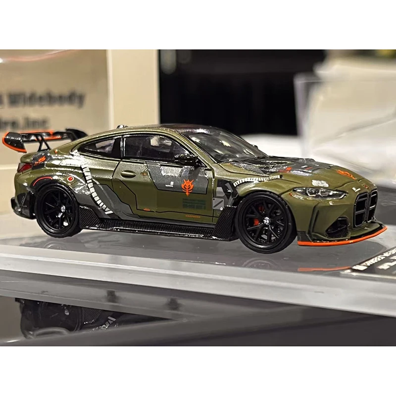 SW 1/64  M4 G82 ADRO 3号レース限定カラー合金ミニカー APA XPO Foshan Show Limited Edition 1:64 SW BMW M4 (G82) Diecast