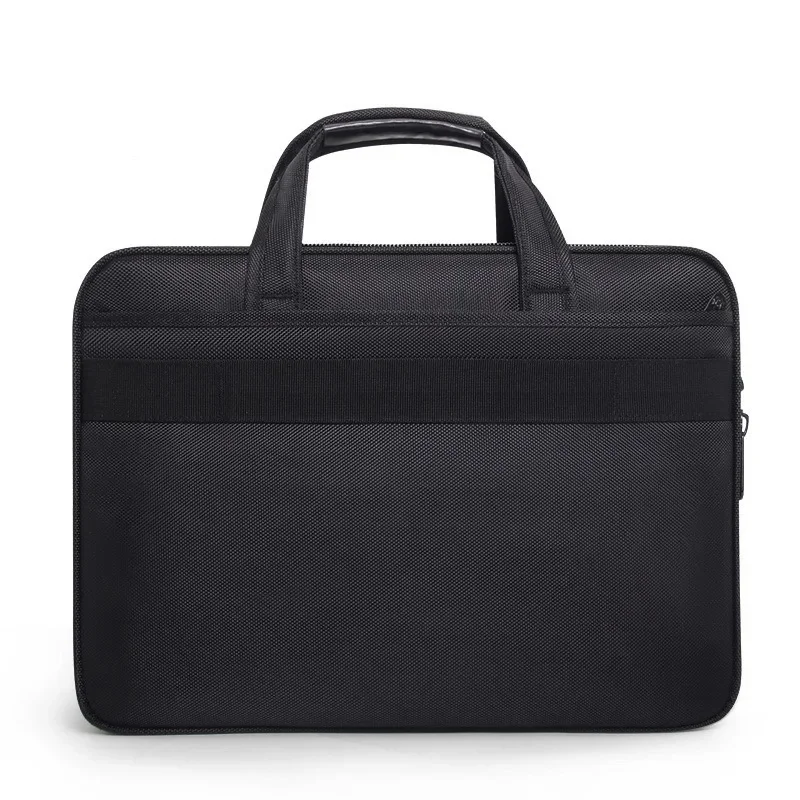 Fashion Business Men's briefcase high quality Oxford hand 15.6 "Laptop large capacity male shoulder messenger bag