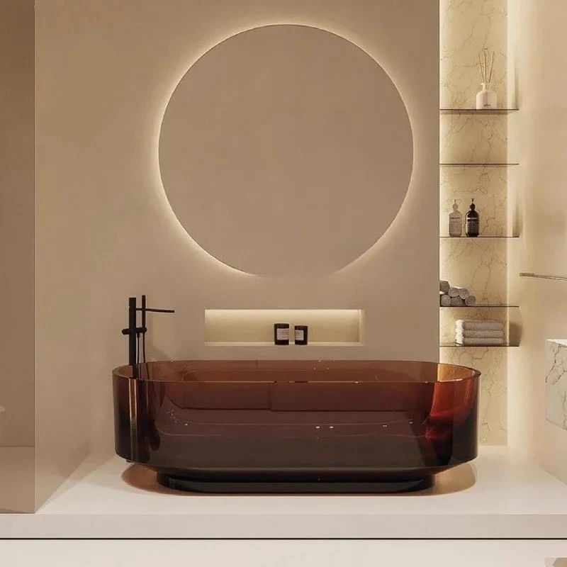 

Бордовая прозрачная смола, съемная гостиница, вилла, клубный дом, двойная ванна для взрослыхAsmt52