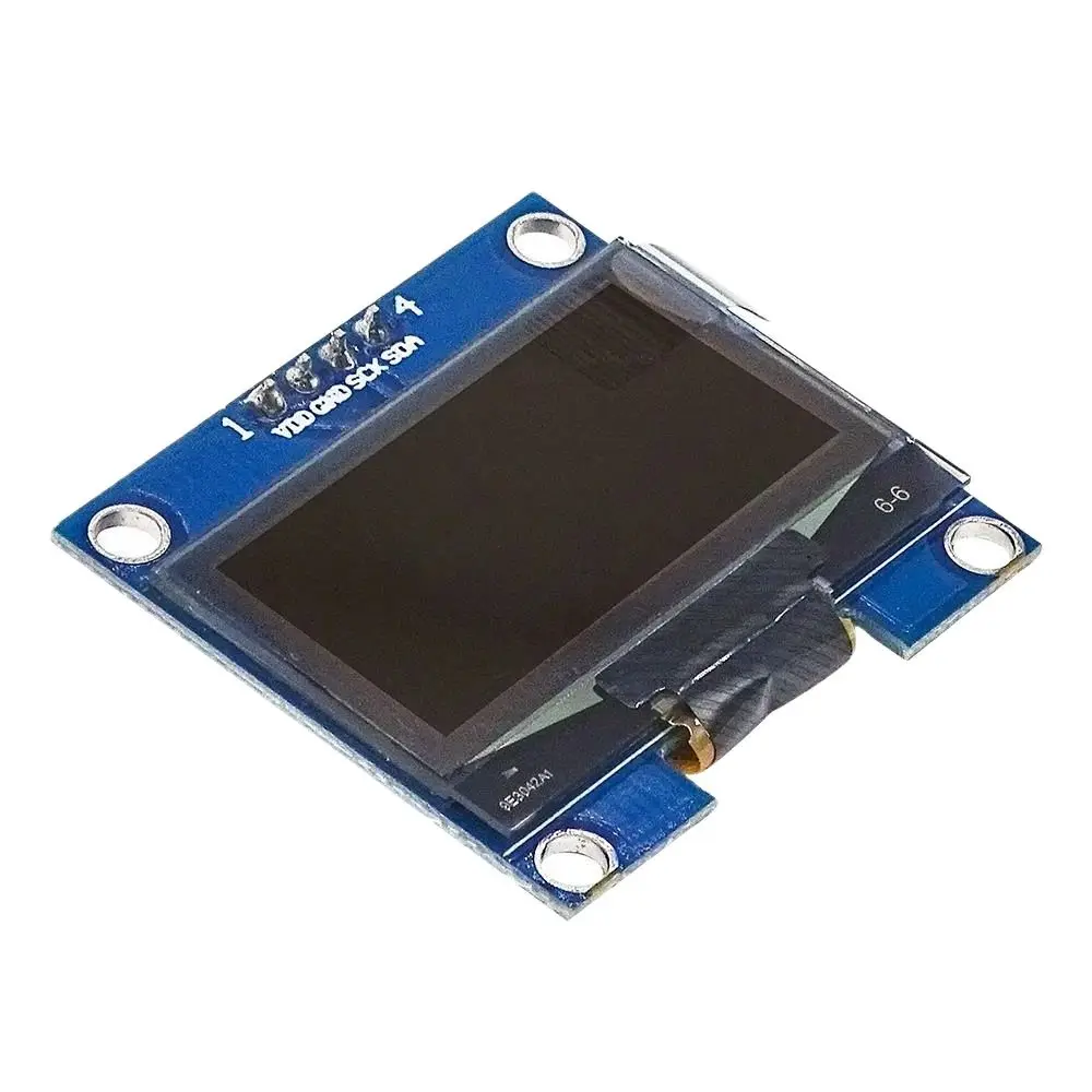 Modulo OLED da 1.3 "modulo Display da 1.3 pollici bianco/blu 128 x64 IIC I2C comunicare il modulo Display a LED LCD OLED a colori da 1.3 pollici