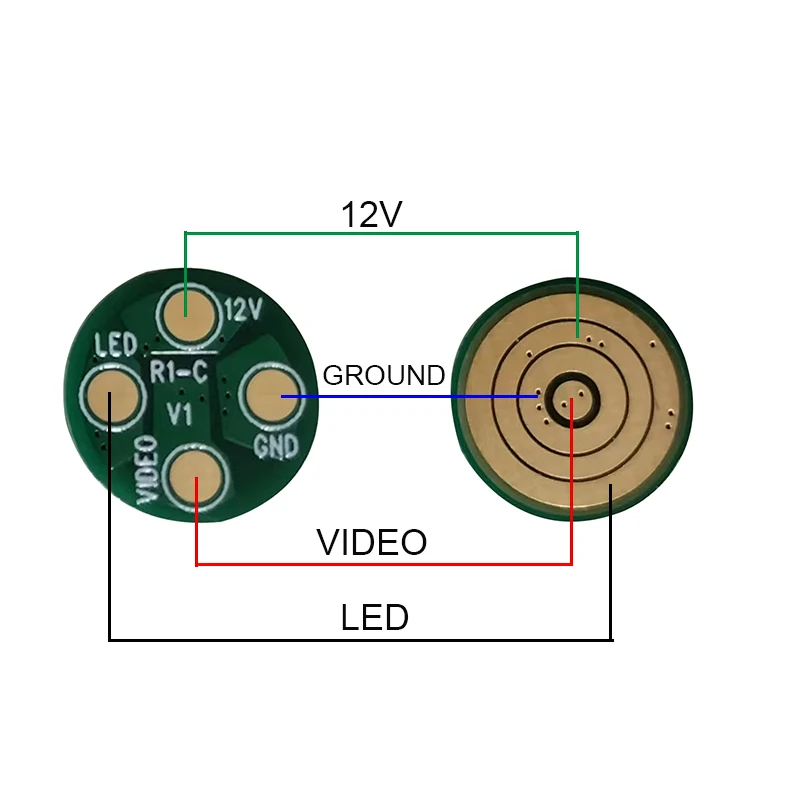 PCB For Pipe Inspection Video Endoscope Sewer Camera Repair Connector Replacement Spare Part