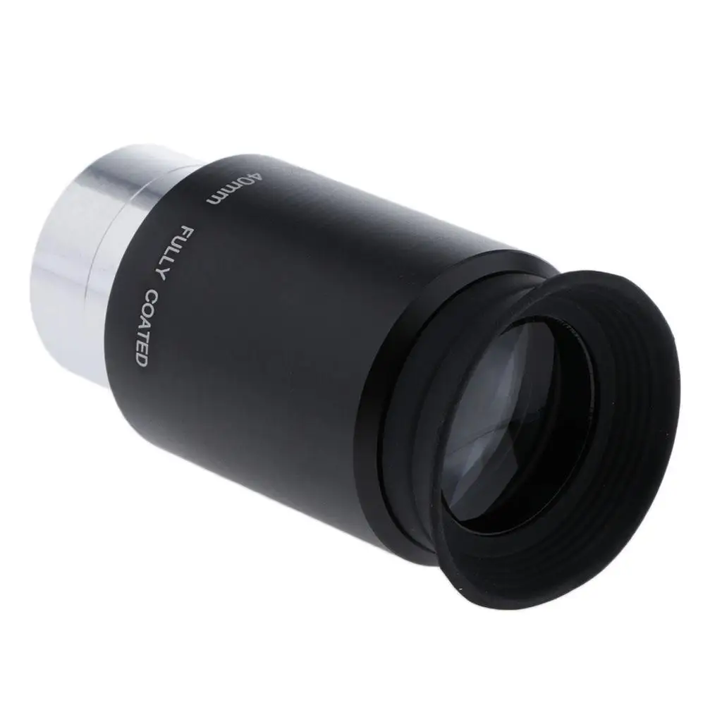 1.25 Inch 40mm Wide Field Eyepiece Superview Plossl Optics Metal Astronomical Telescope Eyepiece for Universal Telescopes