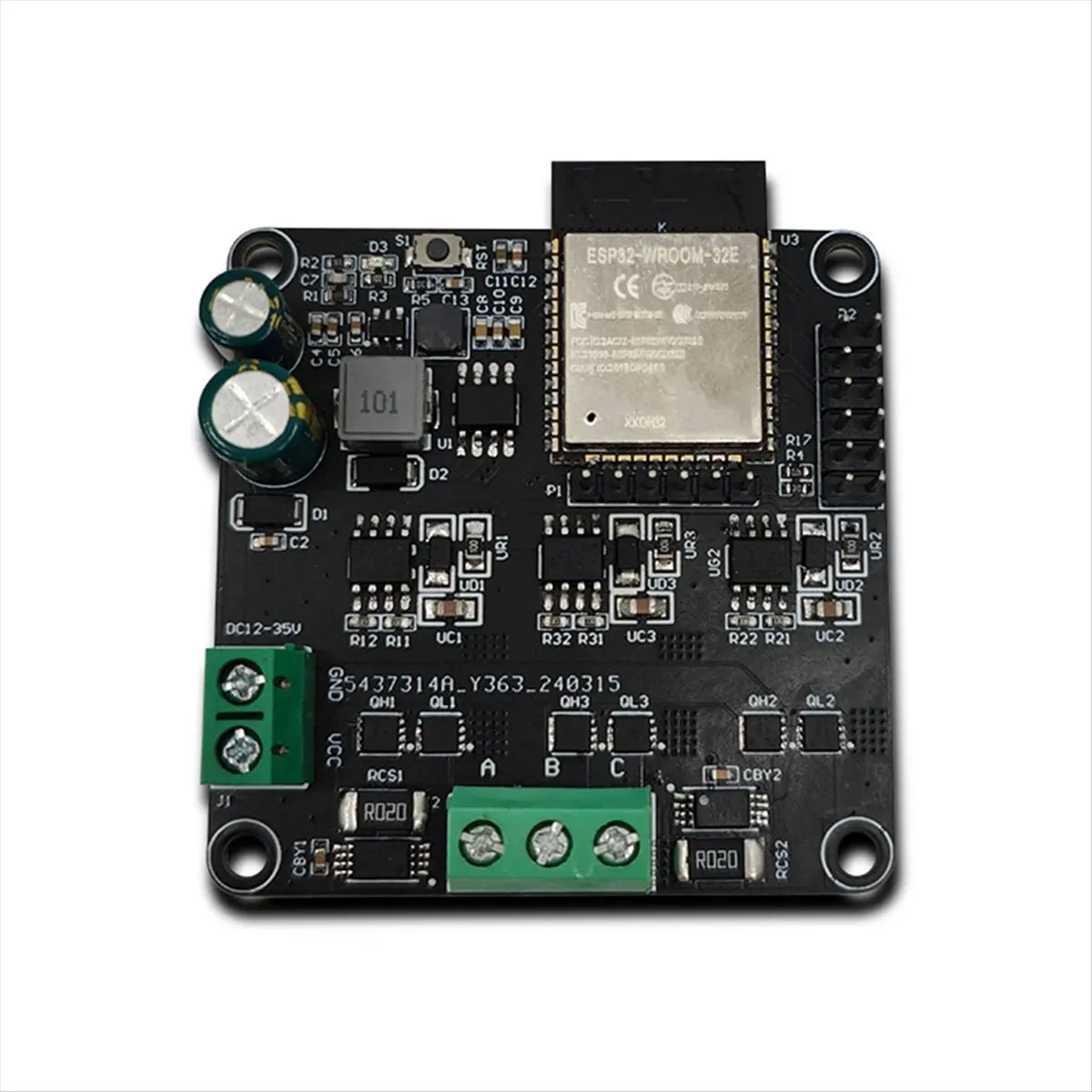 A003 SimpleFOC High-Power 20A Brushless Motor Driver Board Wireless WIFI Bluetooth Simple FOC Retrofit Module