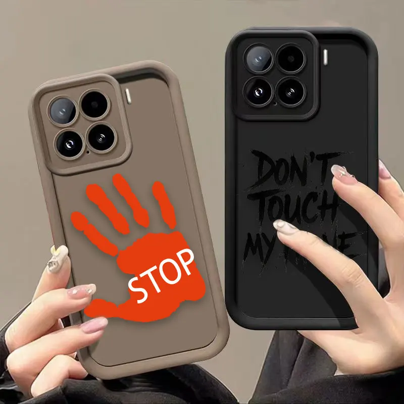 The Palm Stopped My Phone Cover Phone Case For Redmi NOTE 15 13 14 8 9 9S 10 10S 11 11S 11T 12 12S PRO PLUS TPU Case DIY Shell
