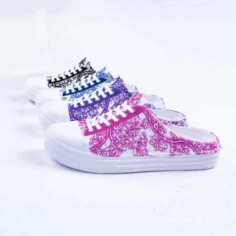 

women's slippers designer new printed sandals for women Indoor outdoor beach slippers for women casual flat non-slip shoes