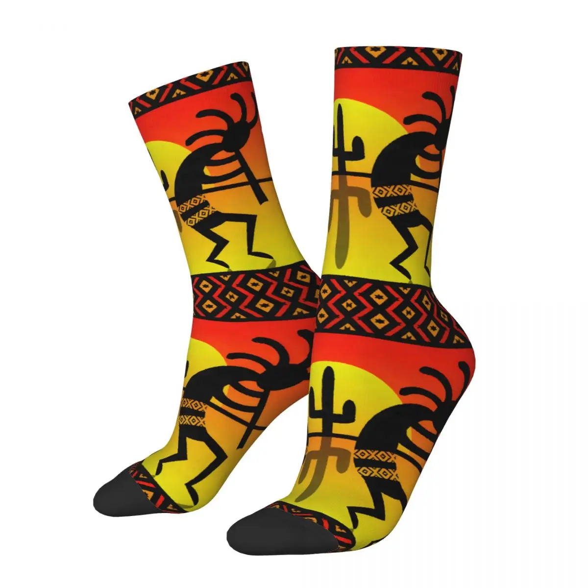 Kokopelli (6) Kawaii Socks School Cartoon Pattern Socks