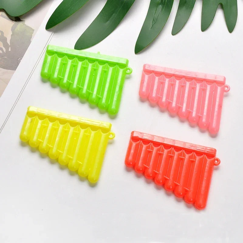 10pcs Mini Plastic Eight-Tone Harmonica Children Music Toys Baby Educational Toy Musical Instrument For Boys Girls Birthday Gift