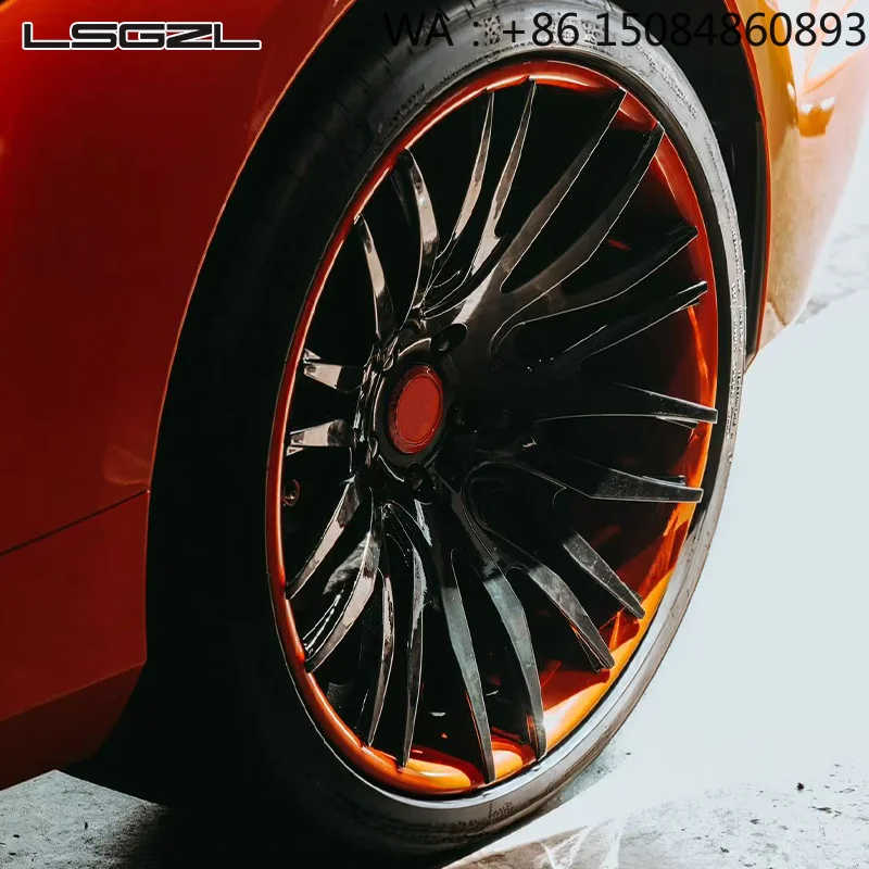 Full Size 2 Piece Custom Forged Aviation Aluminum Car Wheels 5x112 5x114.3 5x120 Universal Auto Modification Rim Parts