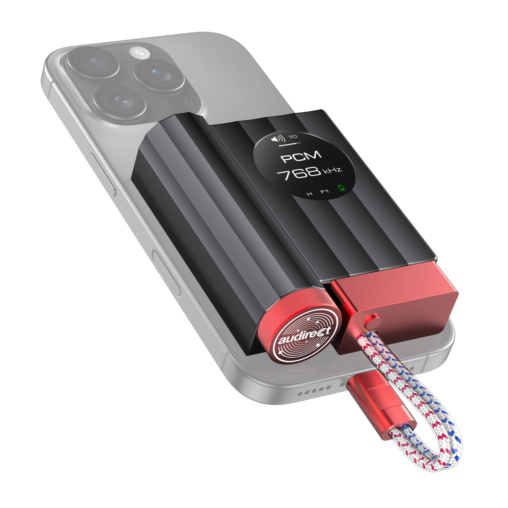 AUDIRECT Team1 Версия MegaSafe Усилитель для наушников LME49860 Магнитная док-станция Сменный аккумулятор ЦАП/AMP Декодер