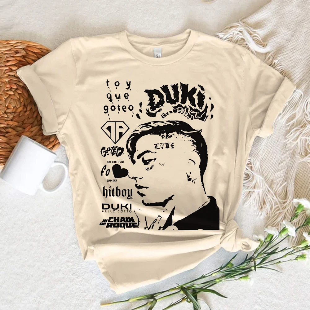 Duki t-shirts women comic Y2K Japanese t-shirts girl streetwear Japanese anime clothing