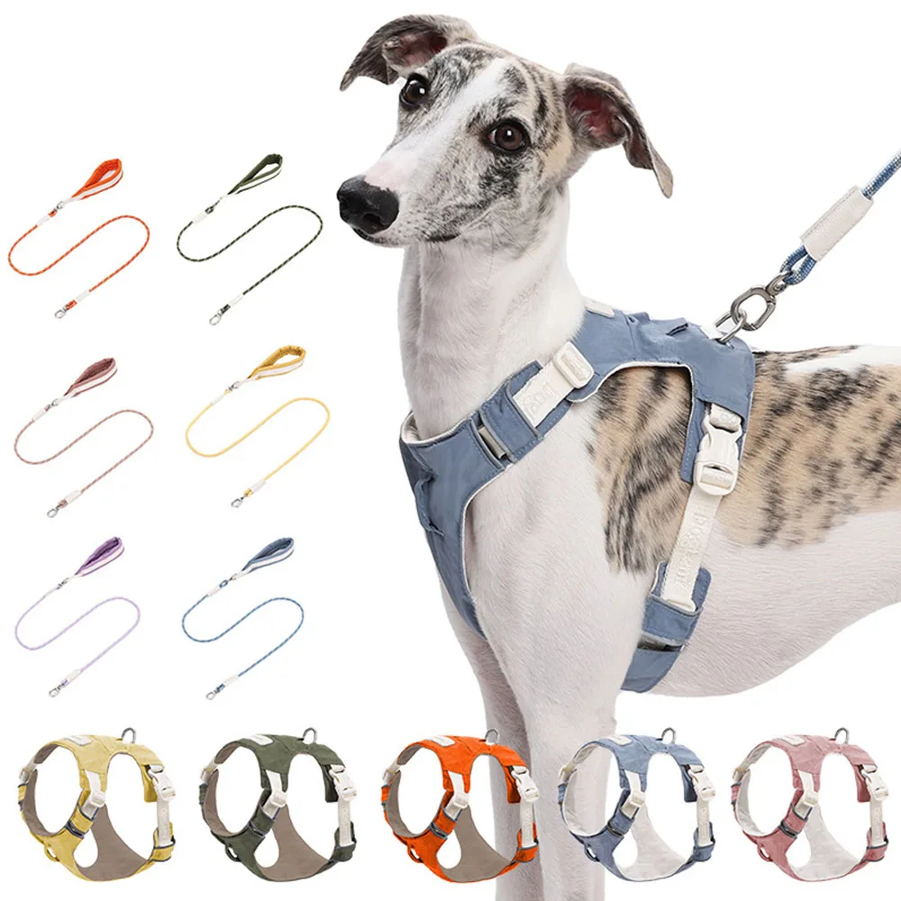 

Reflective Nylon Dog Harness, Adjustable Durable Vest with Handle, for Small Medium Large Dogs & Bulldog Outdoor Walking