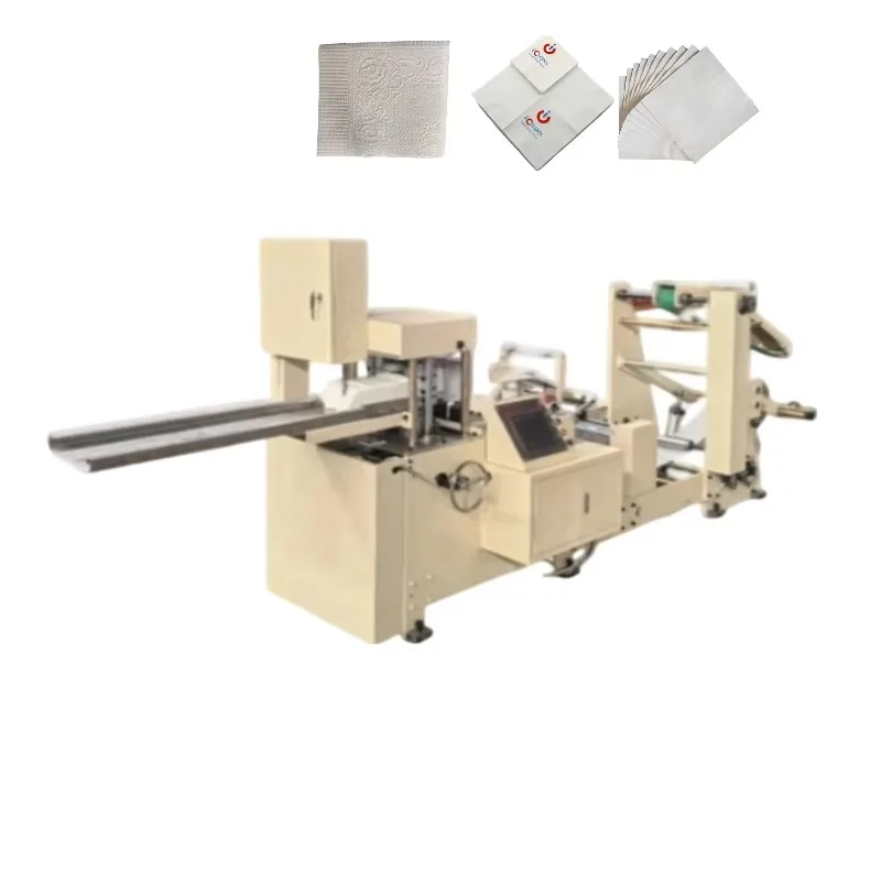 Customized Hot Sale Good Price Automatic Paper Folding Napkin Making Machine With Motor High Capacity 800-1000 Pcs/Min For Small