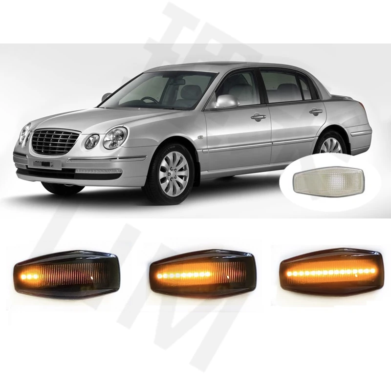 for KIA Opirus Amanti GH 2003 2004 2005 2006 2007 2008 20009 Sequential Indicator Dynamic LED Side Marker Signal Light