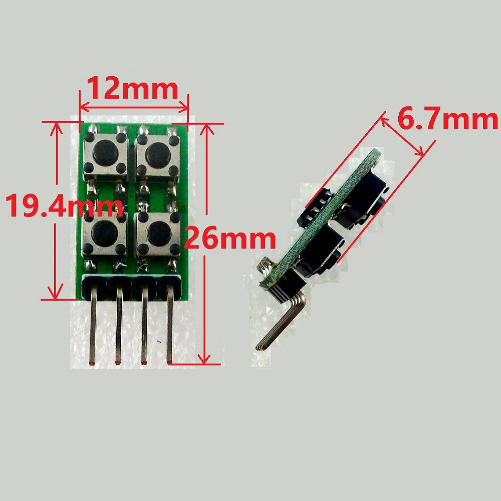

PWM Square Wave Pulse Generator Module SG11A02 1-10kHz Duty Cycle and Frequency Adjustable Pulse Function Plate Replace NE555
