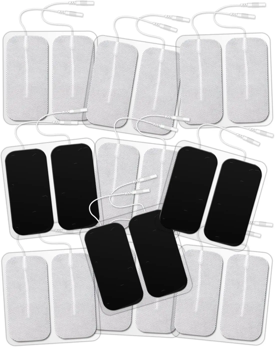 Tens Electrodes Pads Physiotherapy Accessories Conductive Electric Compex Muscle Stimulator Non-woven Fabric Patch Body Massager