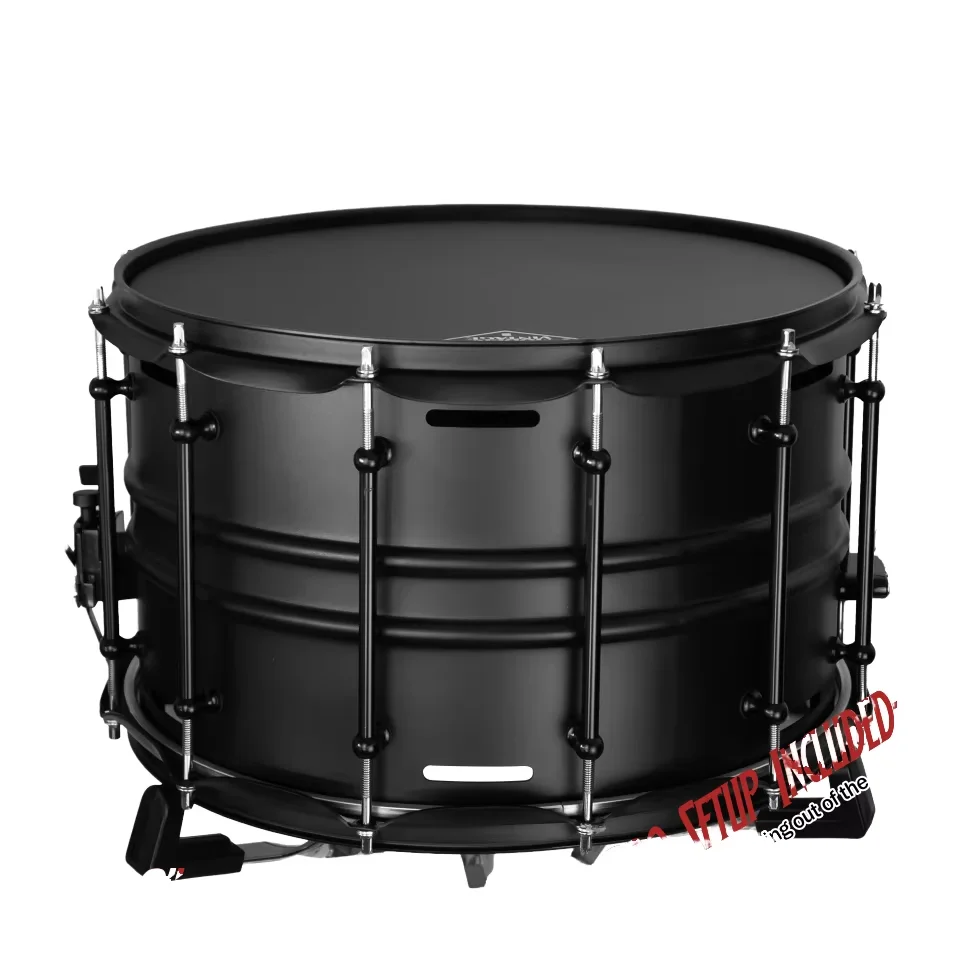 

Beatello Low-frequency Snare Drum 14" X 8" Low-frequency Set 5.0 MM Snare Professional Suitable For Drum Sets