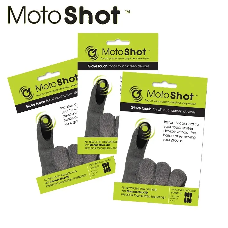 Motoshot Conductive Touch Screen Stickers for Gloves