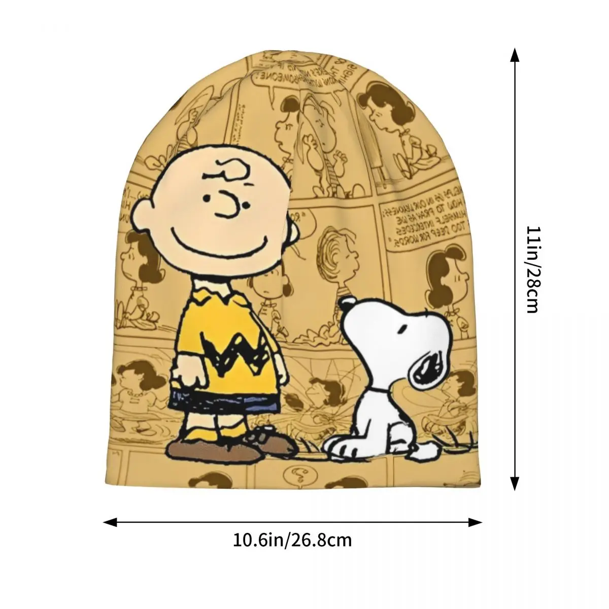 Snoopys Cartoon Dog Chemo Beanie Man Woman Winter Wear Skullies Caps Bonnet Knitting Hats