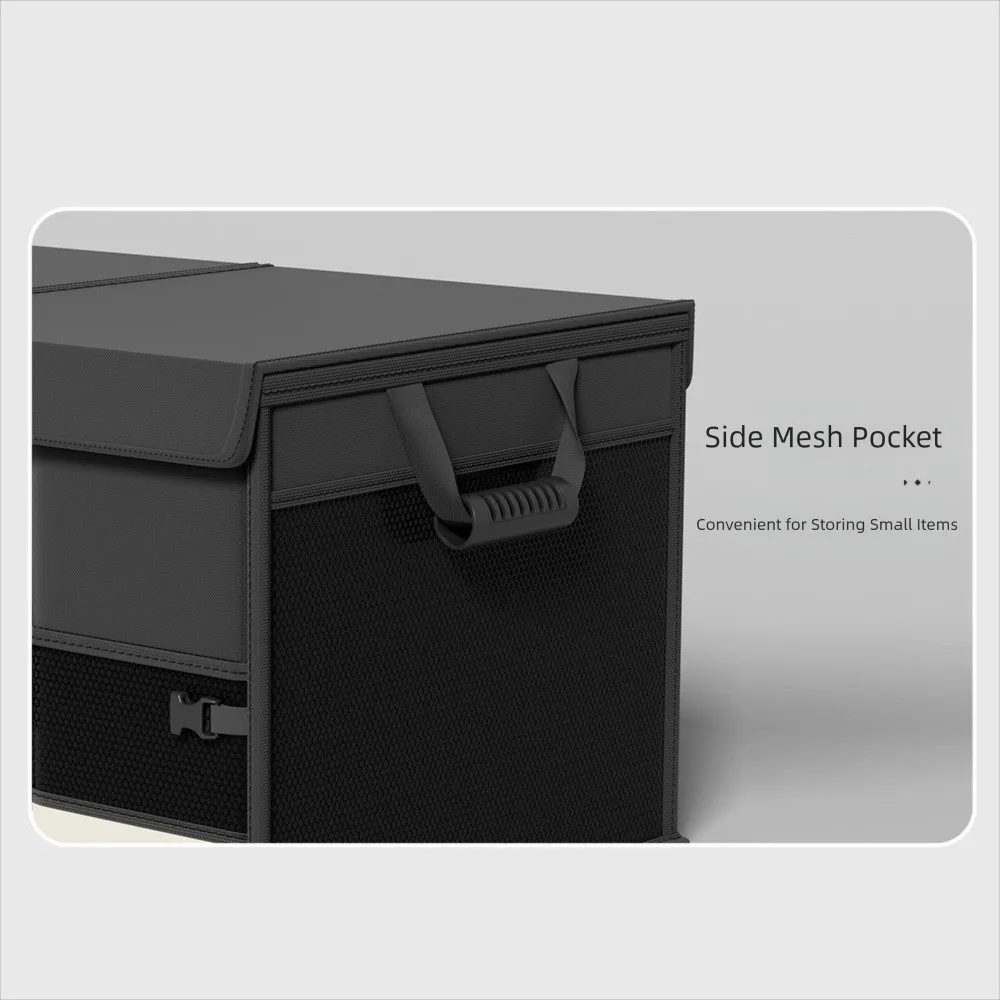 

Durable 60L Car Trunk Organizer Large Capacity Waterproof Car Storage Box Foldable Car Trunk Storage Camping Travel