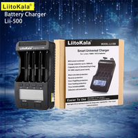 LiitoKala Lii-500 Multifuncional Smart Battery Charger LCD Display for 18650 26650 16340 18350 3.7V 1.2V Test battery capacity