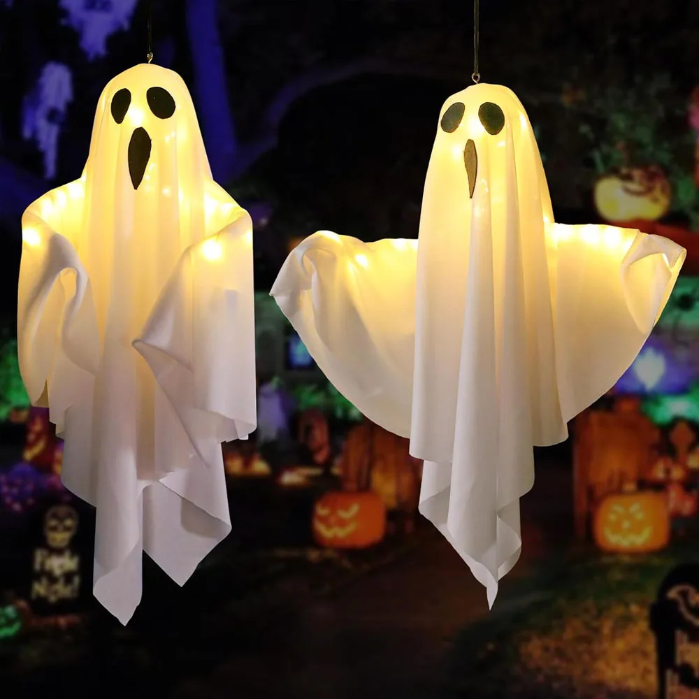 Light Up Hanging Ghost 1