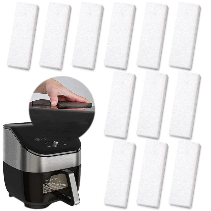 12PCS Air Fryer Filters, for Instant Plus 6 Quart Air Fryer with A Filtration System,Effective At Removing Odors-A009