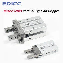 MHZ2 MHZL2 10D SMC Type Parallel Style Pneumatic Air Gripper Cylinder MHZ2 16D 20D 25D 32D 40D Double Acting Gripper Cylinder