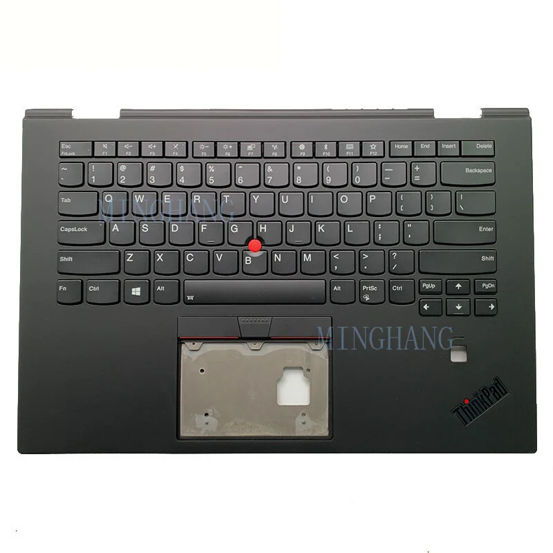 M  01LX788 FOR Lenovo Thinkpad X1 Yoga 3rd C Shell Palmrest Backlit Keyboard