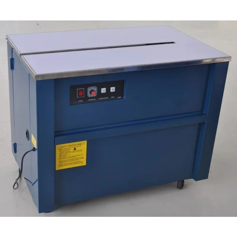 

【Brand new】Semi Auto PP Bundling Strapping Machine Carton Box Strapper High Efficiency Easy Use Good For Logistics Warehouse Car