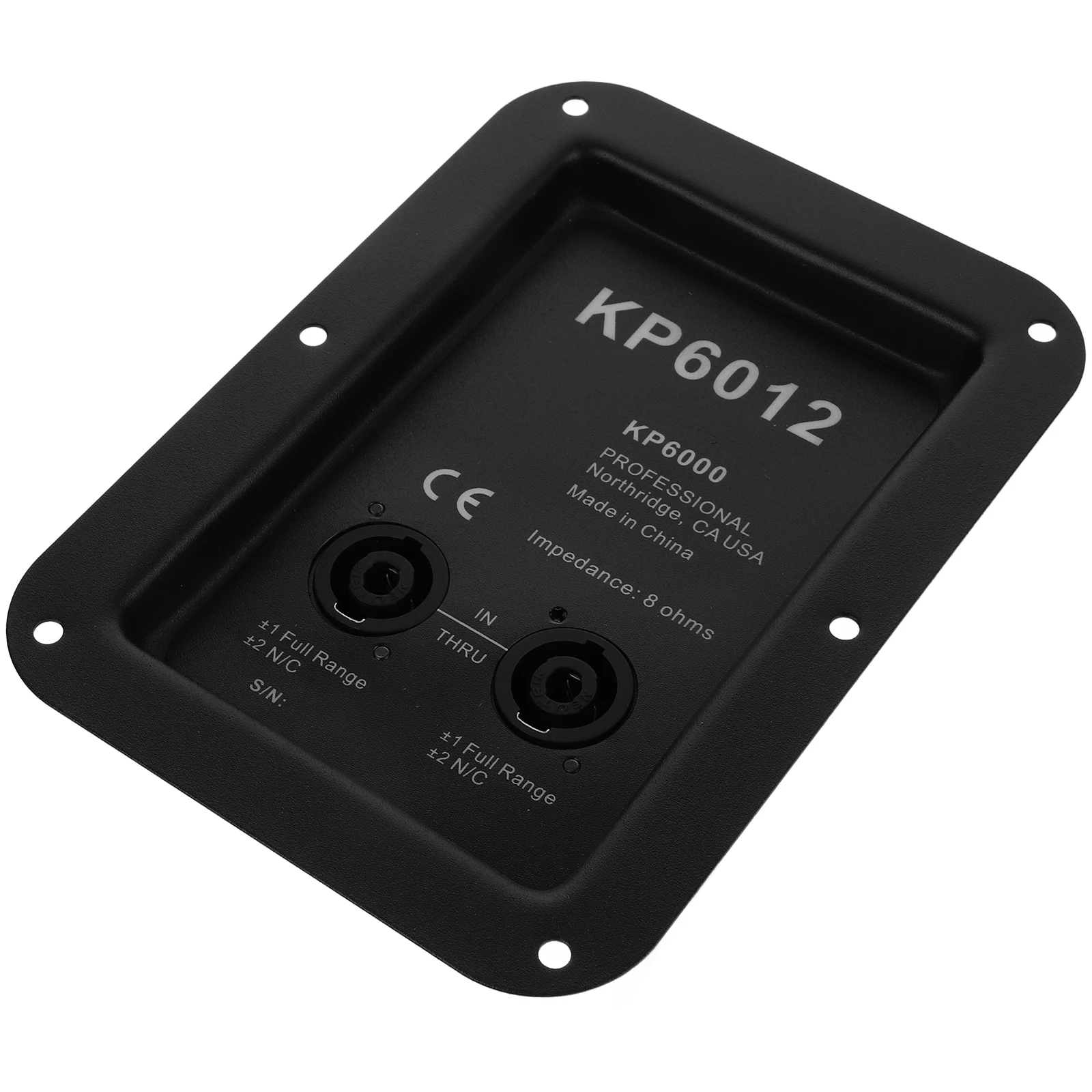 

Speaker Box Terminal Durable Iron Gold Plated Lightweight Stable Loudspeaker Junction Box Metal Repair Speaker Accessory