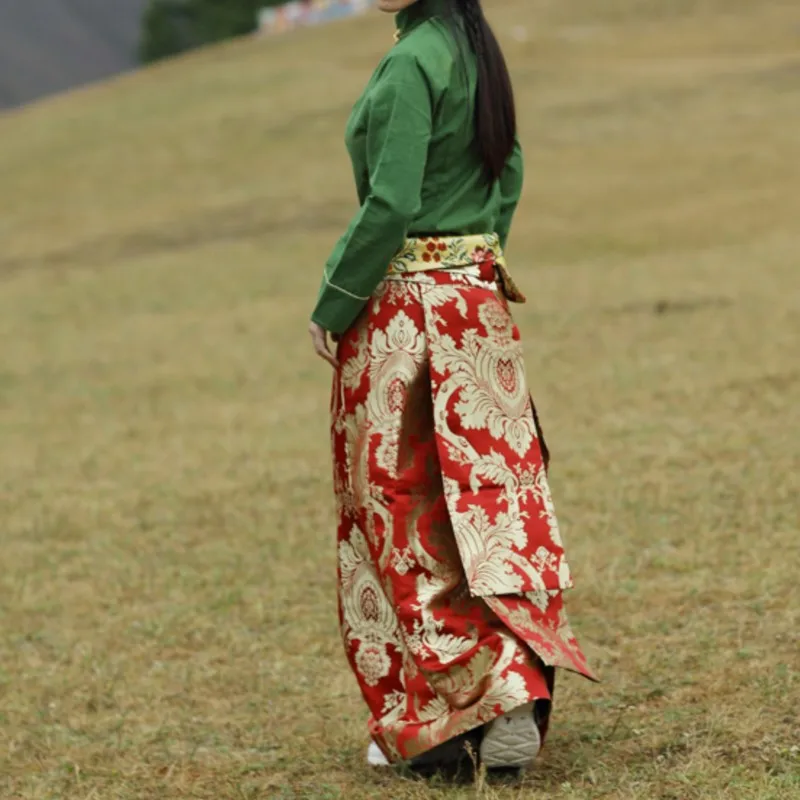 

Tibetan Clothing Skirt Women's New Guozhuo Skirt