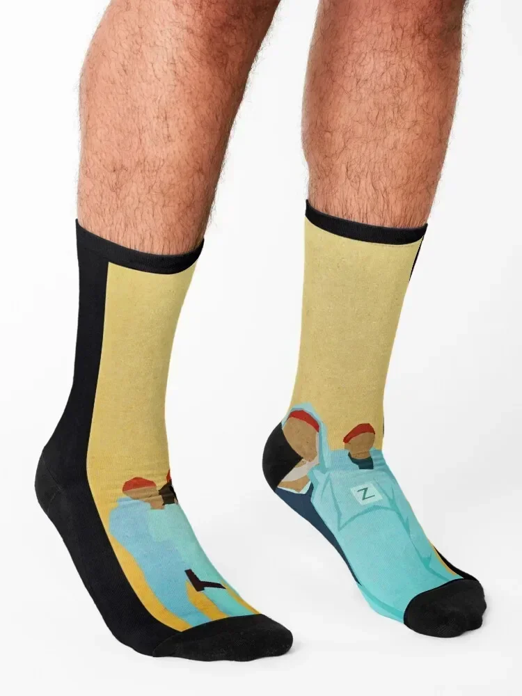 Team Zissou. Socks Stockings man professional running custom sports cute Women's Socks Men's
