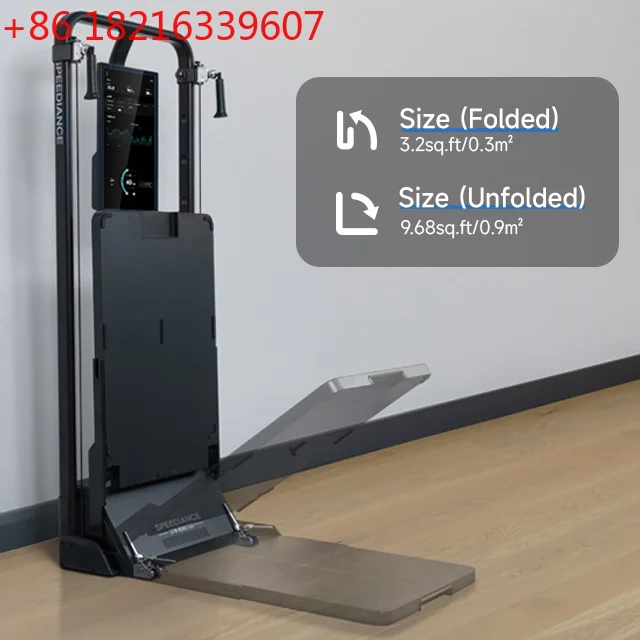 YAO Foldable All In One Personal Trainer Dynamic Weights Workout Door Gym Trainer App Gym Smart Home Gym Mirror