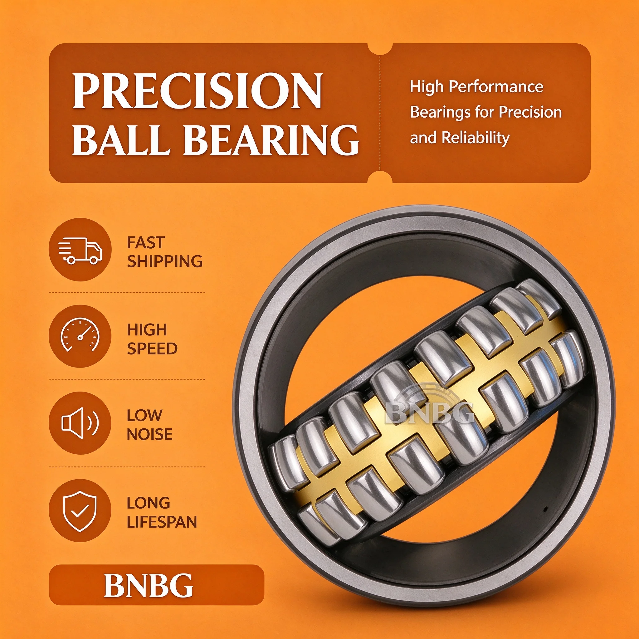 NSK Spherical Roller Bearing 4 C3 S11 22322 Self Aligning Roller Bearing Heavy Duty Bearing Industrial Bearing High Load Bearing