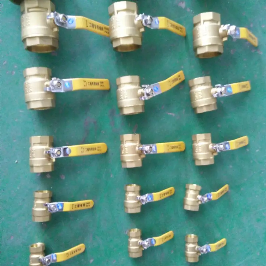 Bronze Ball Valve NPT Two Piece  Brass Ball Valve