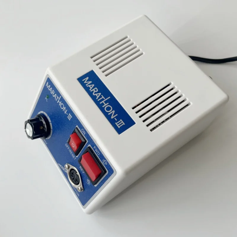 sterke 210 micromotor elektrische laboratorium sieraden nagelboormachine polish N3 koolborstel handstuk boorset tandtechnisch laboratoriumapparatuur