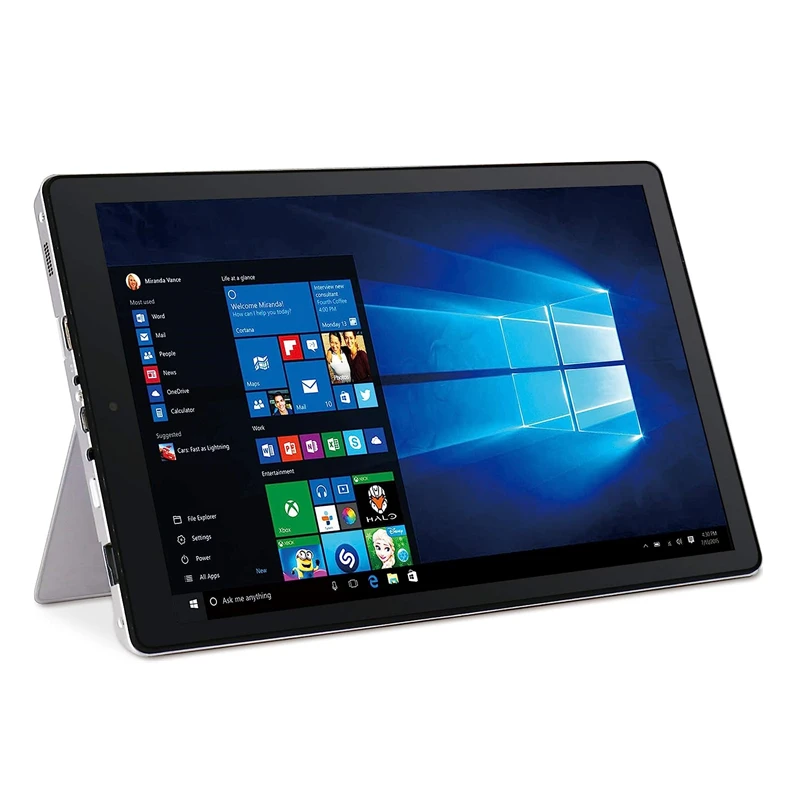 12.2형 64비트 OS 노트북 Windows 10 Intel Celeron N4000 미니 노트북 2GB+64GB 듀얼 카메라 1920 x 1200IPS