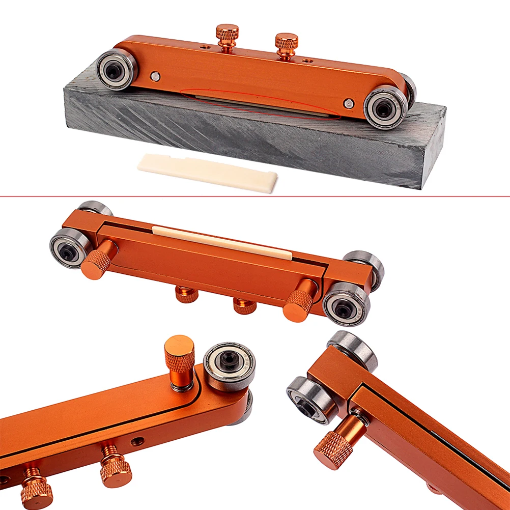 

Precision Guitar Saddle Roller Polisher Nut Sander Tool 3-12Mm Adjustable Sanding File For Bone Plastic Composite Guitar