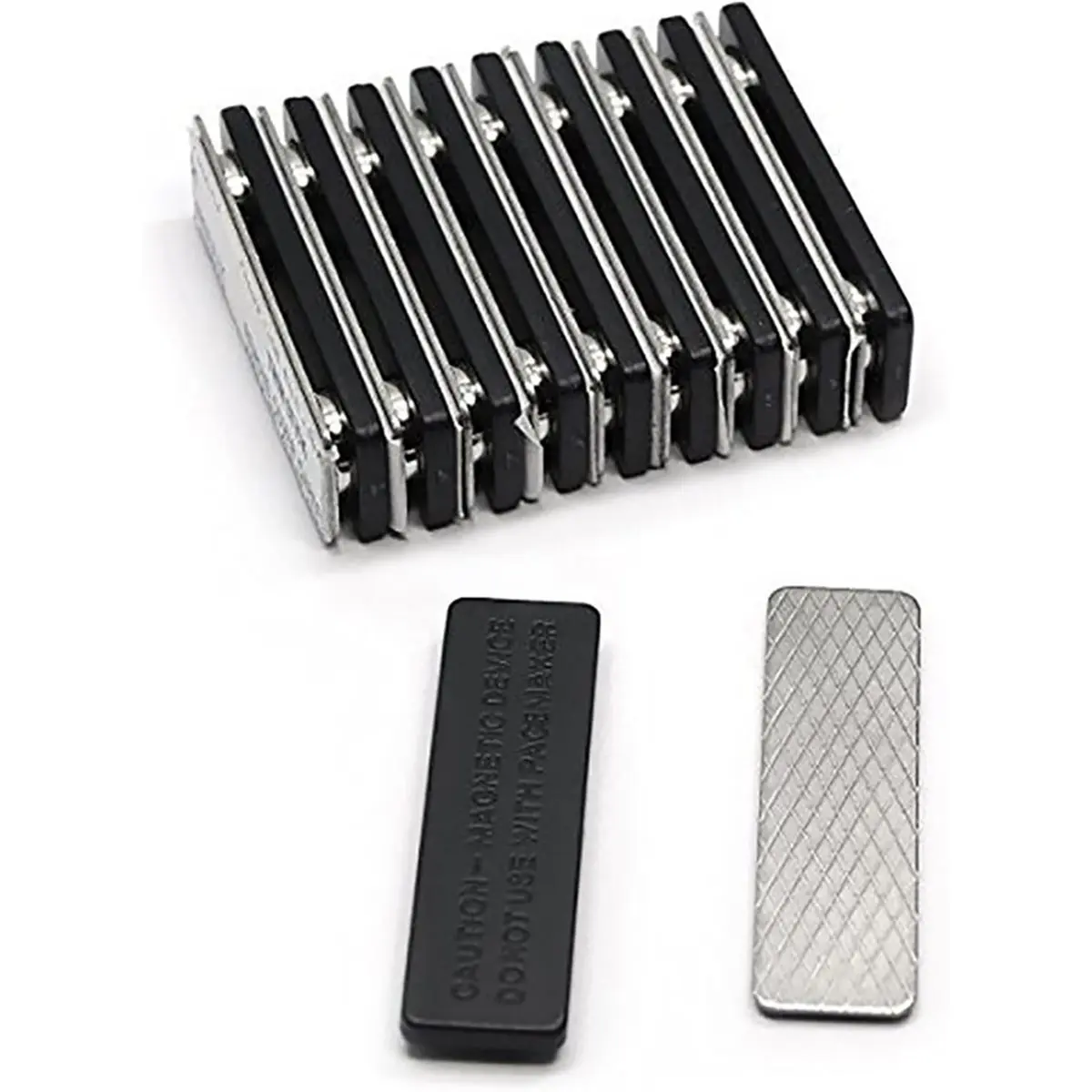 【MUST-HAVE LIST】 16 Pairs Magnetic Curtain Closure for Blackout Blind Accessory, Window Blinds, NameBadge Holders with Adhesive