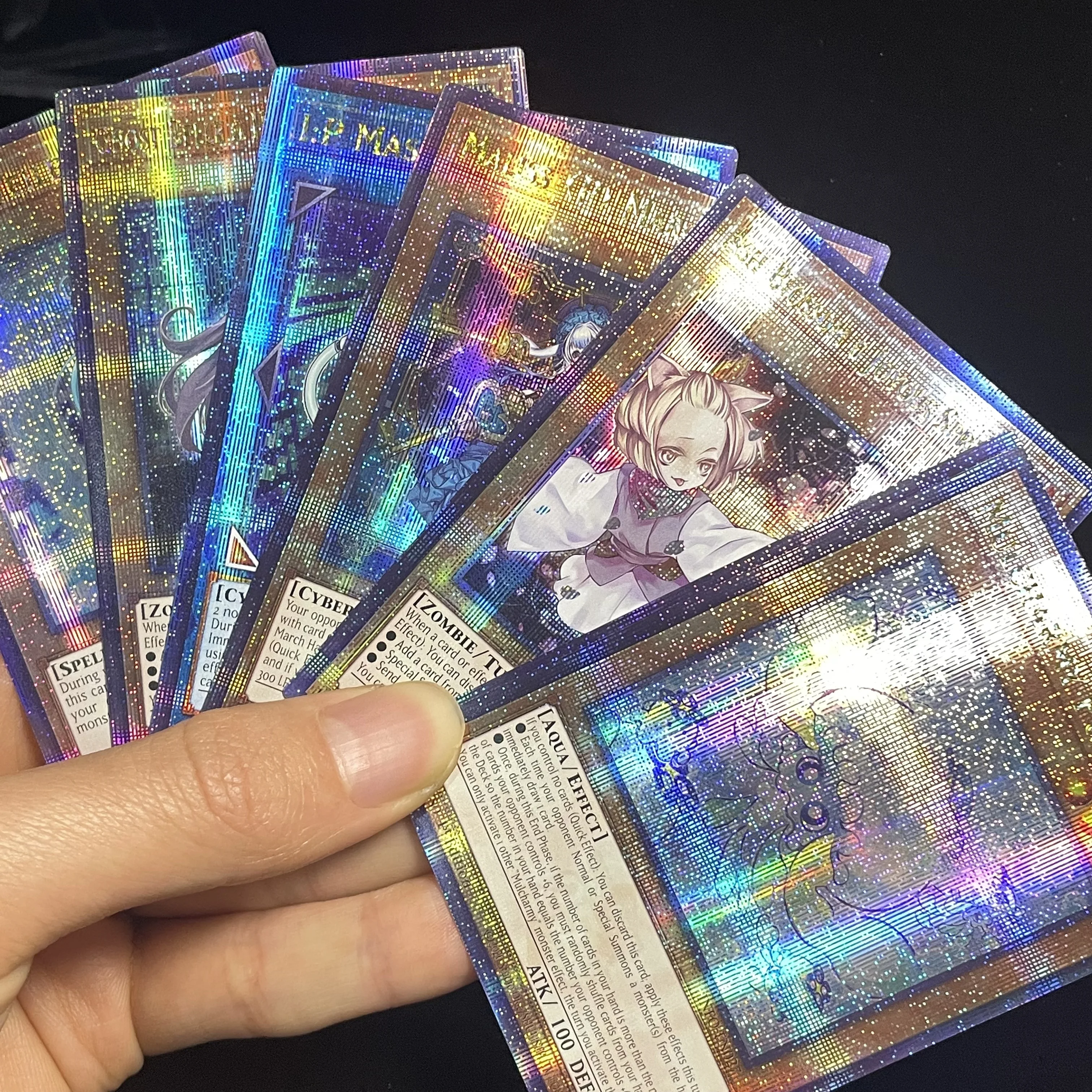 YuGiOh! Super Starslayer TY-PHON - Sky Crisis/Piccolo cavaliere/Occhi rossi Dragoon scuro/Drago bianco alternativo QCR 25th Carte fai da te