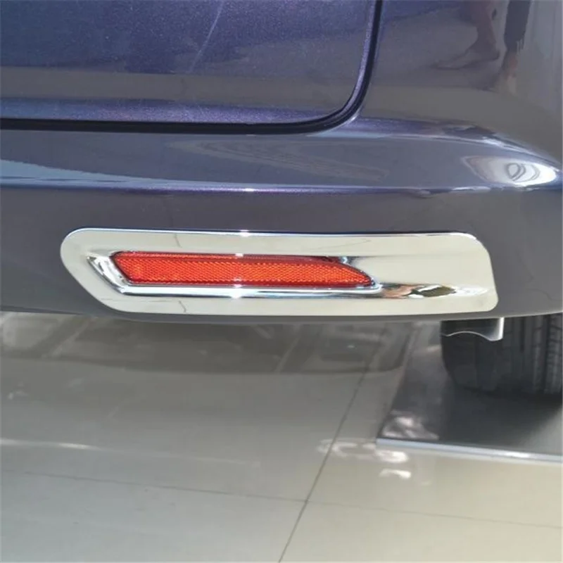 

WELKINRY For Honda Odyssey RC1 5th Generation Pre-Facelift 2013 2014 2015 2016 2017 ABS Chrome Car Tail Rear Fog Lamp Light Trim