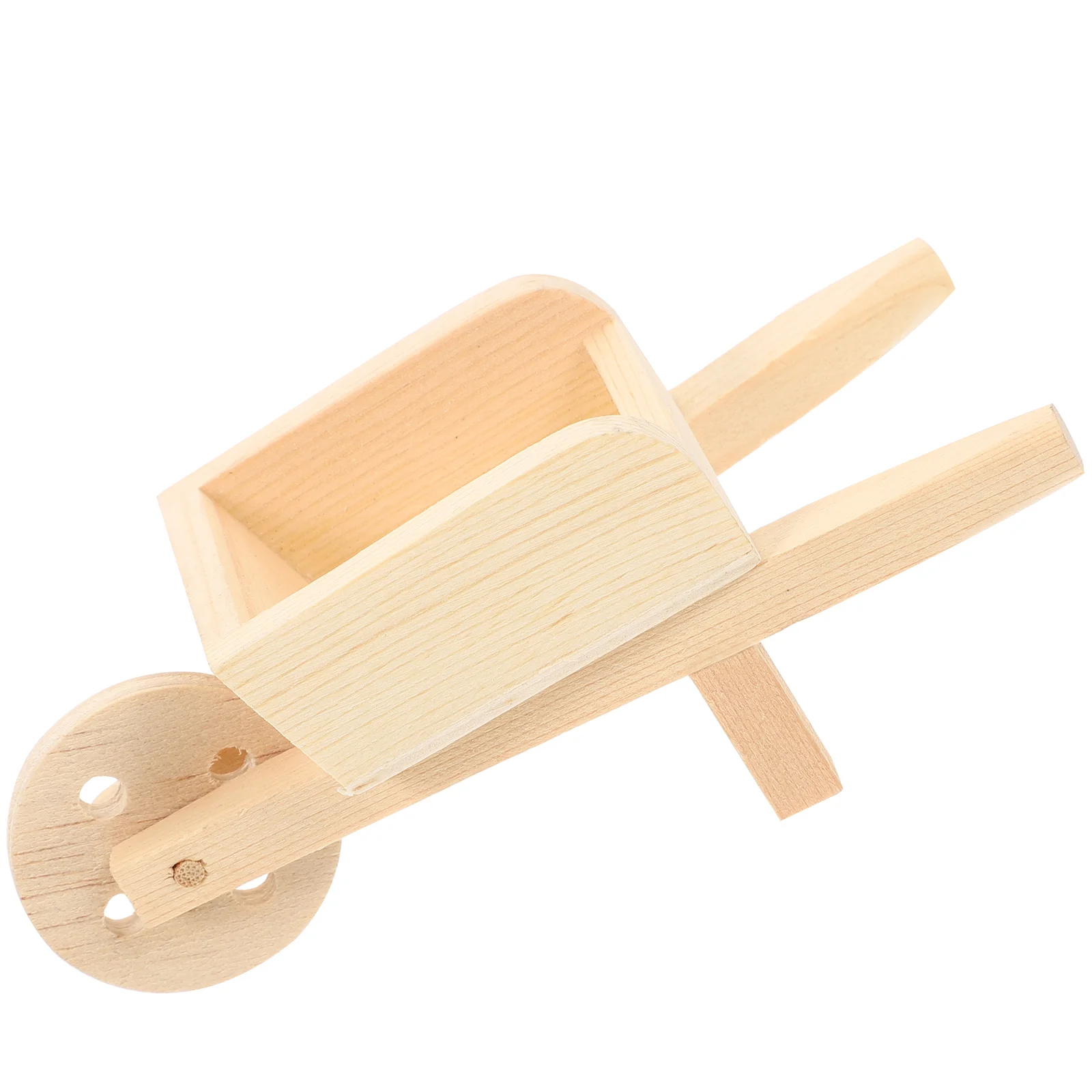 Mini Cart Model Miniature Wheelbarrow Models Trolley Simulation Toy Wheelbarrows