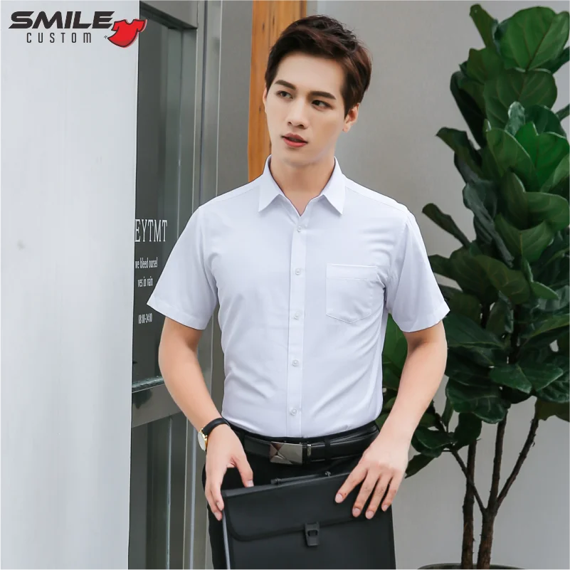 Summer Fashion Men's Short sleeved Professional Shirt Custom Brand Design Casual Business Polo Shirt Print Embroidery Logo S-7XL