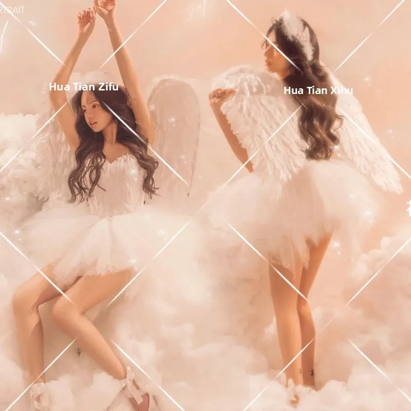 

2026 New Fairy Dream Forest System Art Photo Stage Performance Costume Photography Studio Fairy Costume Women's Fashion